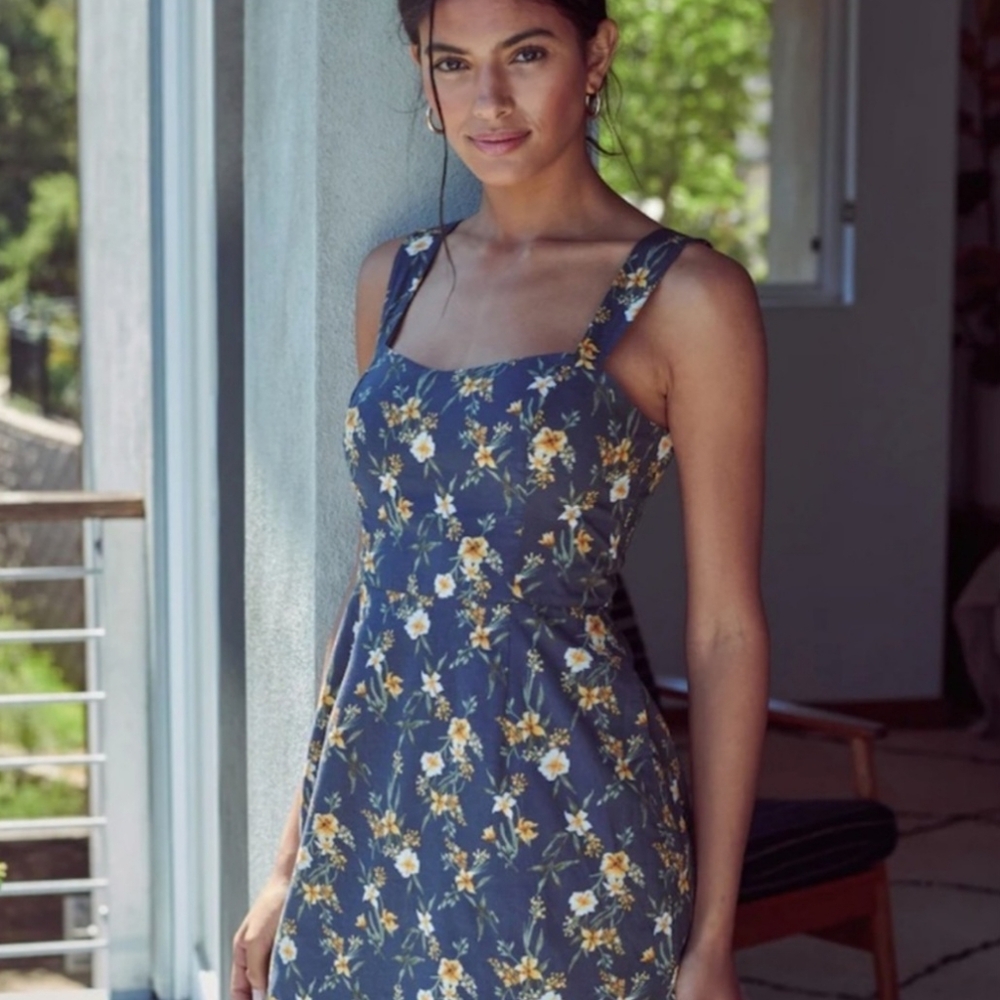 Abercrombie & Fitch Wide Strap Mini Dress Size XS Tall